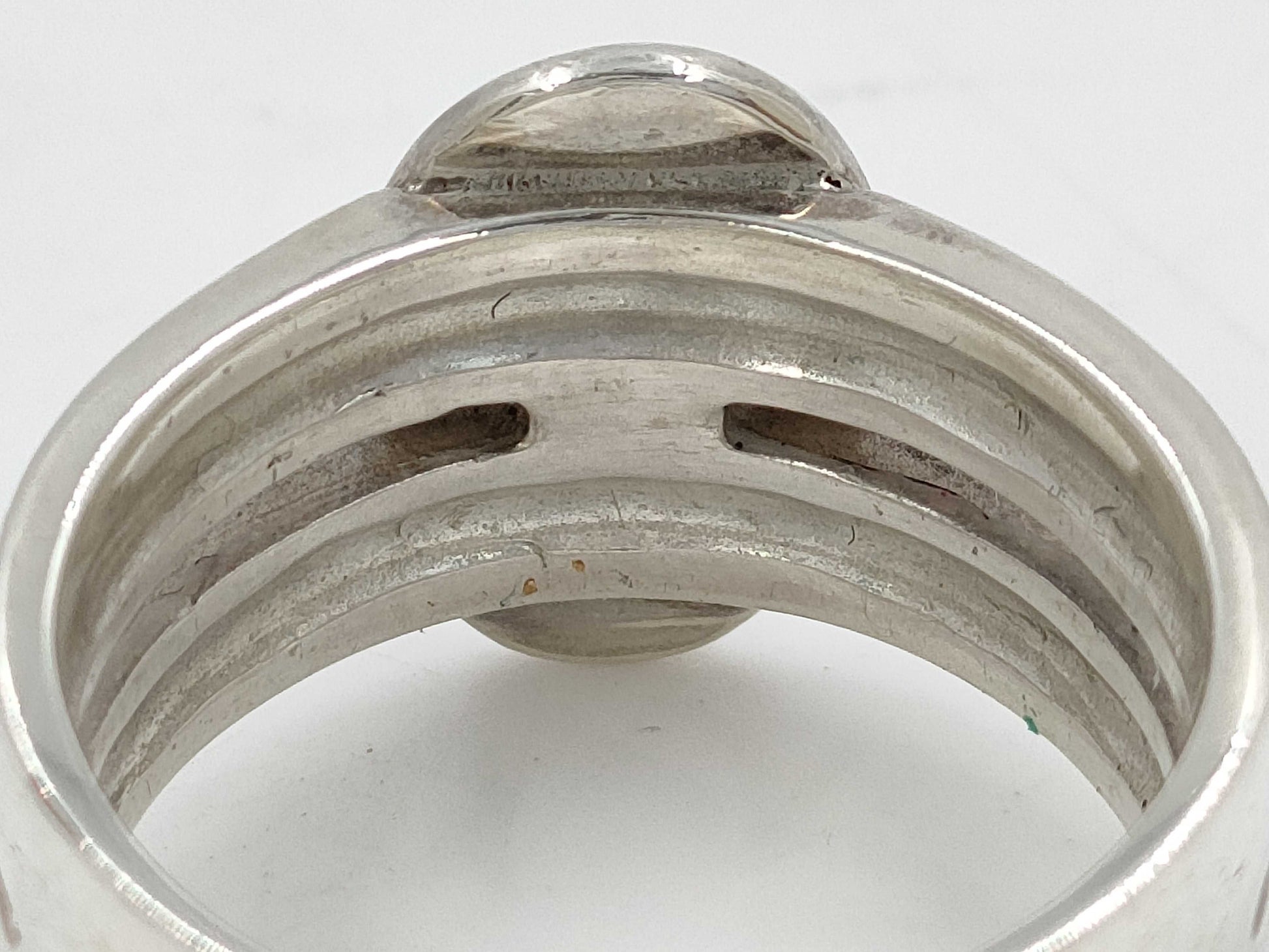 TRUSSARDI SV925 x 18K Ring 8.0g