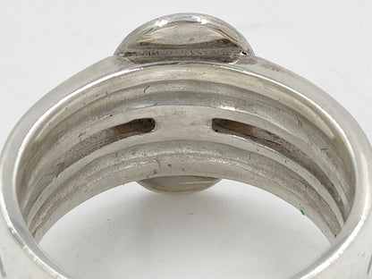 TRUSSARDI SV925 x 18K Ring 8.0g