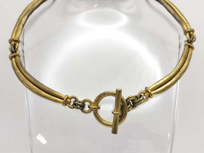 HERMES BIJOUTERIE FANTAISIE Choker Necklace, Fashion Jewelry, Gold Necklace