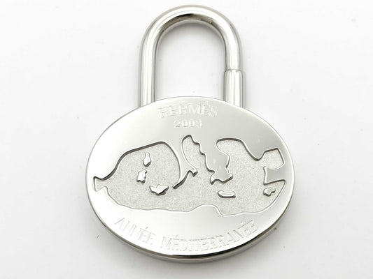 HERMES 2003 Cadena Charm Mediterranean Silver Charm