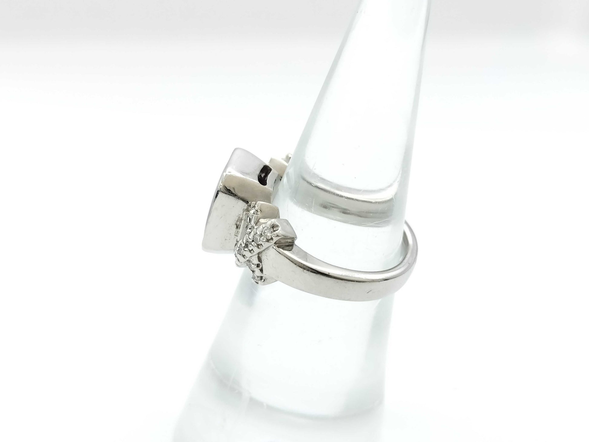 G3.32ct D0.20ct PT900 13.3g Ring 