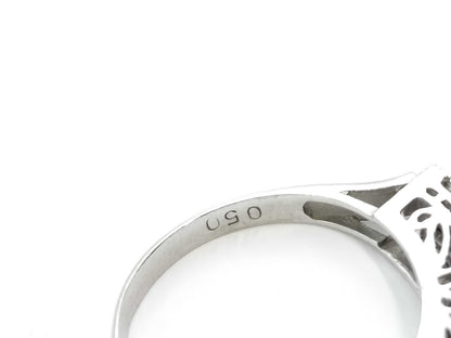 D0.50ct PT900 3.5g Ring 