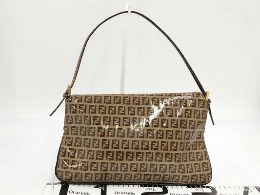 FENDI Mamma Bucket Enamel Handbag