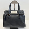 Maison Margiela 5AC Leather Handbag, Stitched Mini Boston Bag, Black