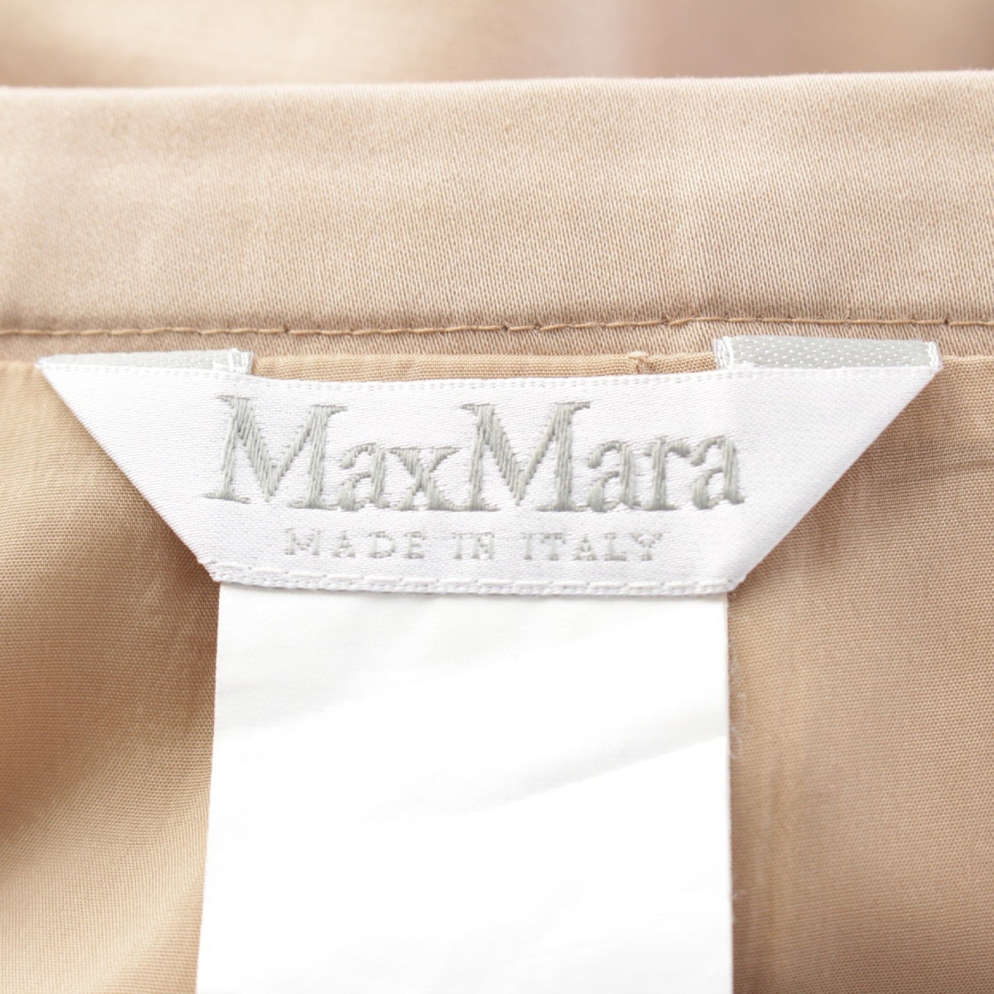 MaxMara MAX MARA Skirt Set, Beige, Hanger Included, Size 38, Jacket