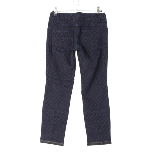 LOUIS VUITTON Denim Monogram Pants RW112W WTPA22B3K Blue Size 34