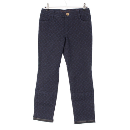 LOUIS VUITTON Denim Monogram Pants RW112W WTPA22B3K Blue Size 34