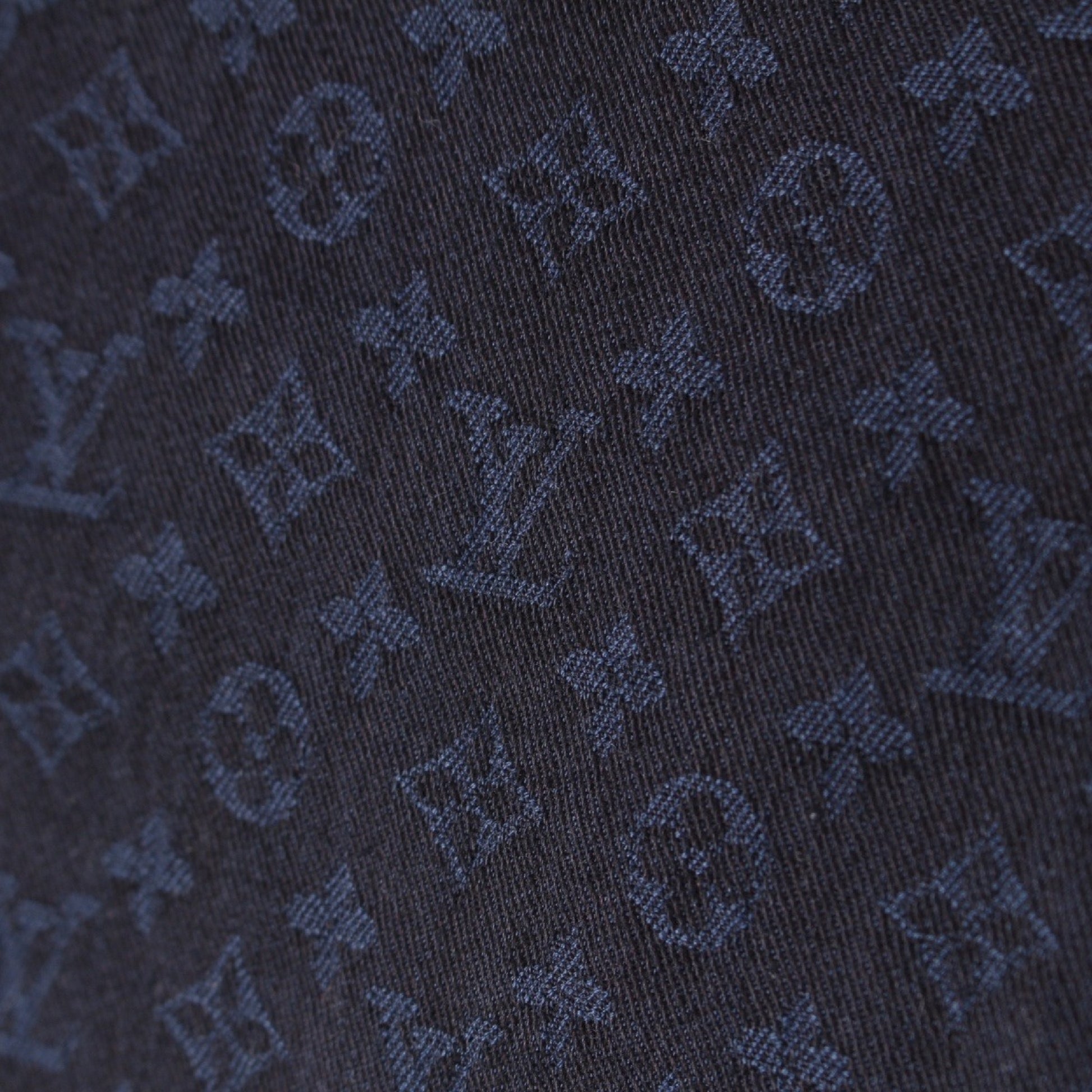 LOUIS VUITTON Denim Monogram Pants RW112W WTPA22B3K Blue Size 34