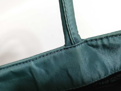 PRADA Nylon PRADA Prada B3864 Tote Bag Triangle Logo Nylon Handbag with Guarantee White Tag Tote Bag