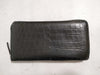 GUCCI GUCCI Crocodile Matte Croco Round Zipper Long Wallet Wallet