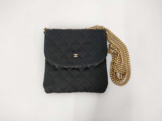 CHANEL Micro Pouch Chain Matelasse Pouch