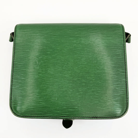 LOUIS VUITTON Epi Carte Ciel M52244 Shoulder Bag Green