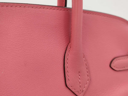 HERMES Birkin 25 Rose Azalee Swift Handbag