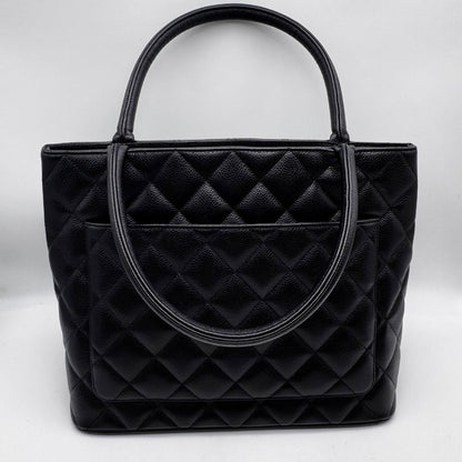 CHANEL Reissue Tote Bag, Black Caviar Skin, No Accessories