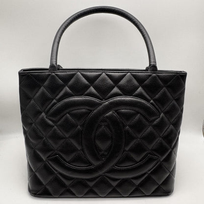 CHANEL Reissue Tote Bag, Black Caviar Skin, No Accessories