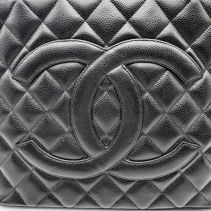 CHANEL Reissue Tote Bag, Black Caviar Skin, No Accessories