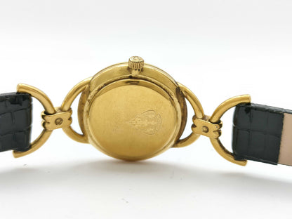 GUCCI 6000L 0118710 Quartz Black Dial Unoperated Women's Watch