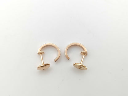 Cartier Mini Love PG AU750 3.4g Earrings 