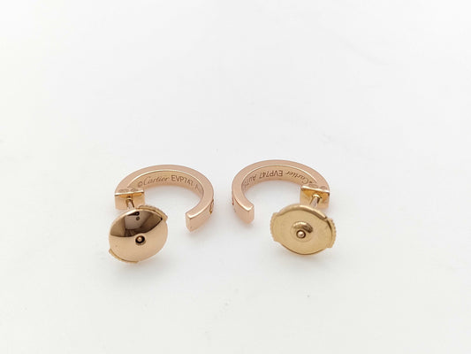 Cartier Mini Love PG AU750 3.4g Earrings 