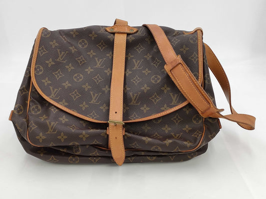 LOUIS VUITTON Monogram Saumur 35 FH0952 Shoulder Bag