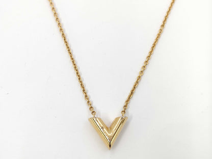 LOUIS VUITTON Essential V Necklace OB1252