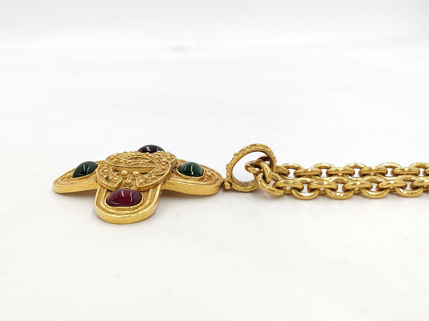 CHANEL Gripoa Coco Gold NC Necklace