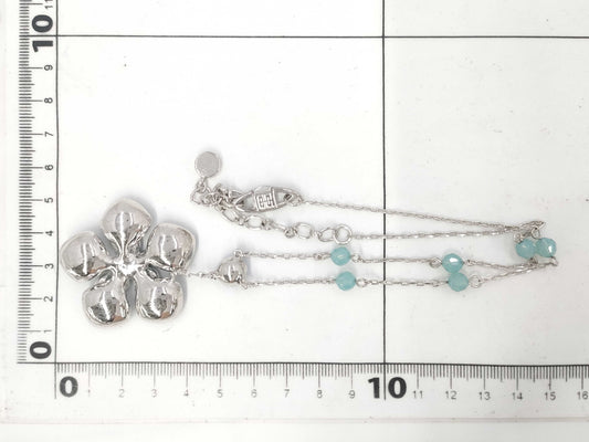 GIVENCHY Blue Stone Necklace Necklace