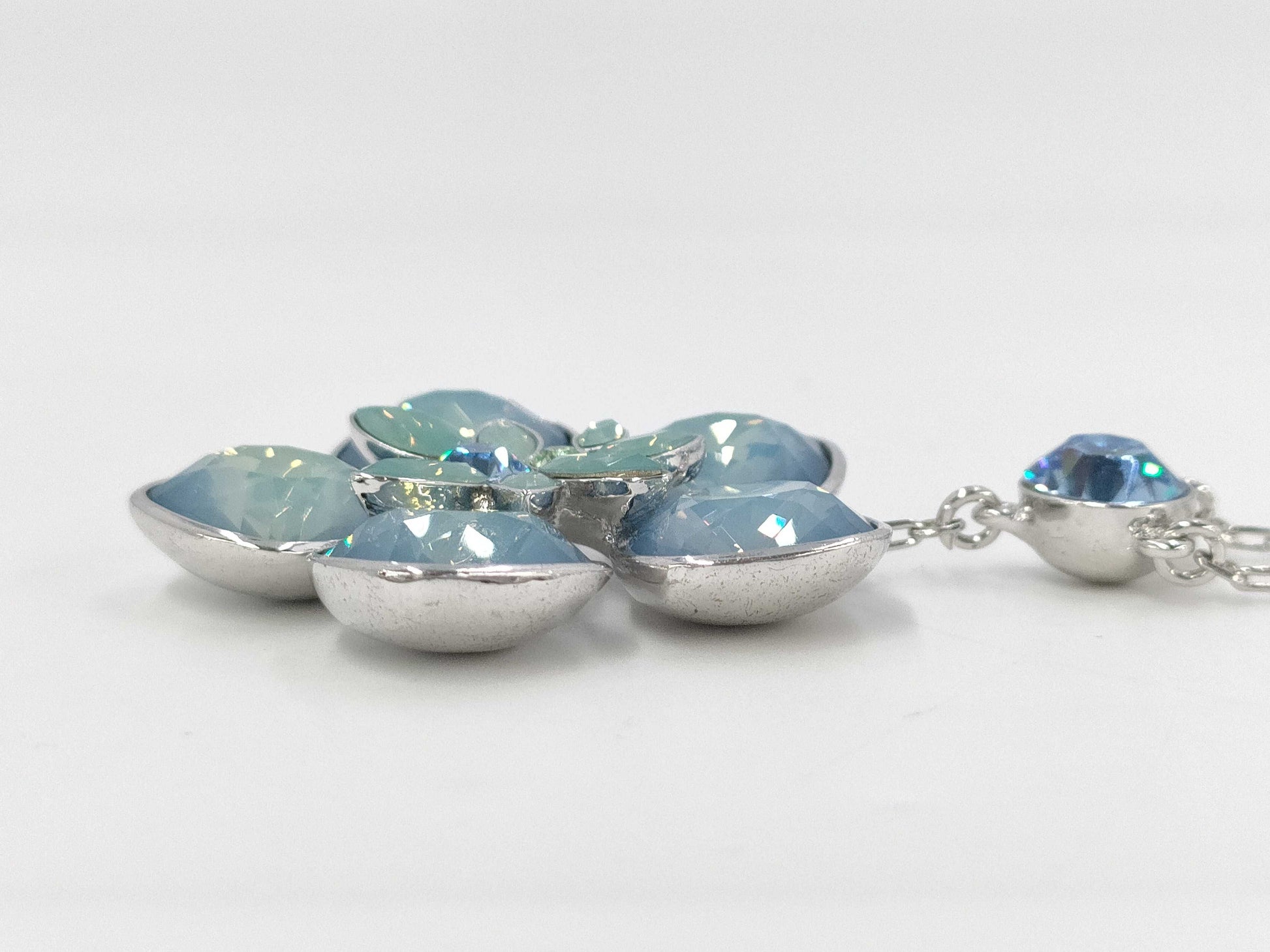 GIVENCHY Blue Stone Necklace Necklace