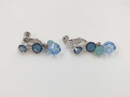 GIVENCHY Blue Stone Earrings