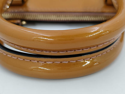 LOUIS VUITTON LOUIS VUITTON Vernis Louis Vuitton Alma Vernis Yellow Handbag Bag