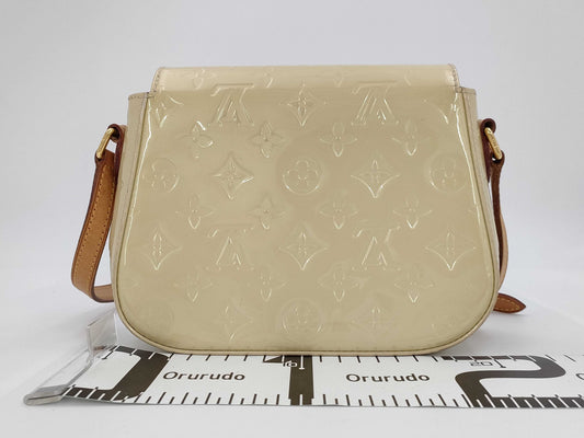 LOUIS VUITTON LOUIS VUITTON Vernis Minna Street Monogram Vernis Perle M91509 FL0112 Shoulder Bag Bag