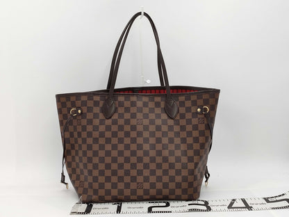 LOUIS VUITTON Damier Neverfull MM N51105 Tote Bag