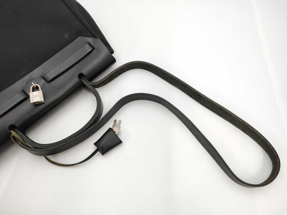 HERMES Airbag PM □G Stamp Handbag