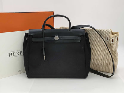 HERMES Airbag PM □G Stamp Handbag
