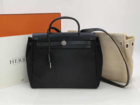 HERMES Airbag PM □G Stamp Handbag