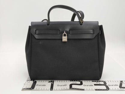 HERMES Airbag PM □G Stamp Handbag