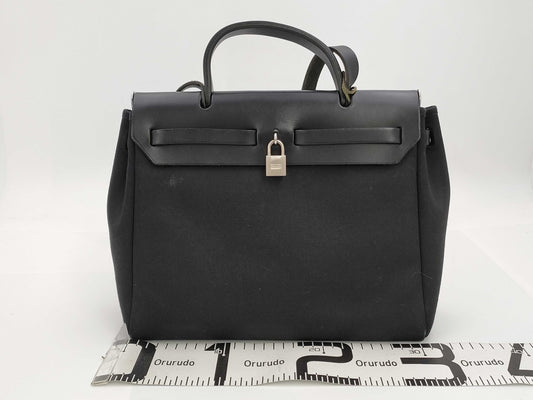 HERMES Airbag PM □G Stamp Handbag