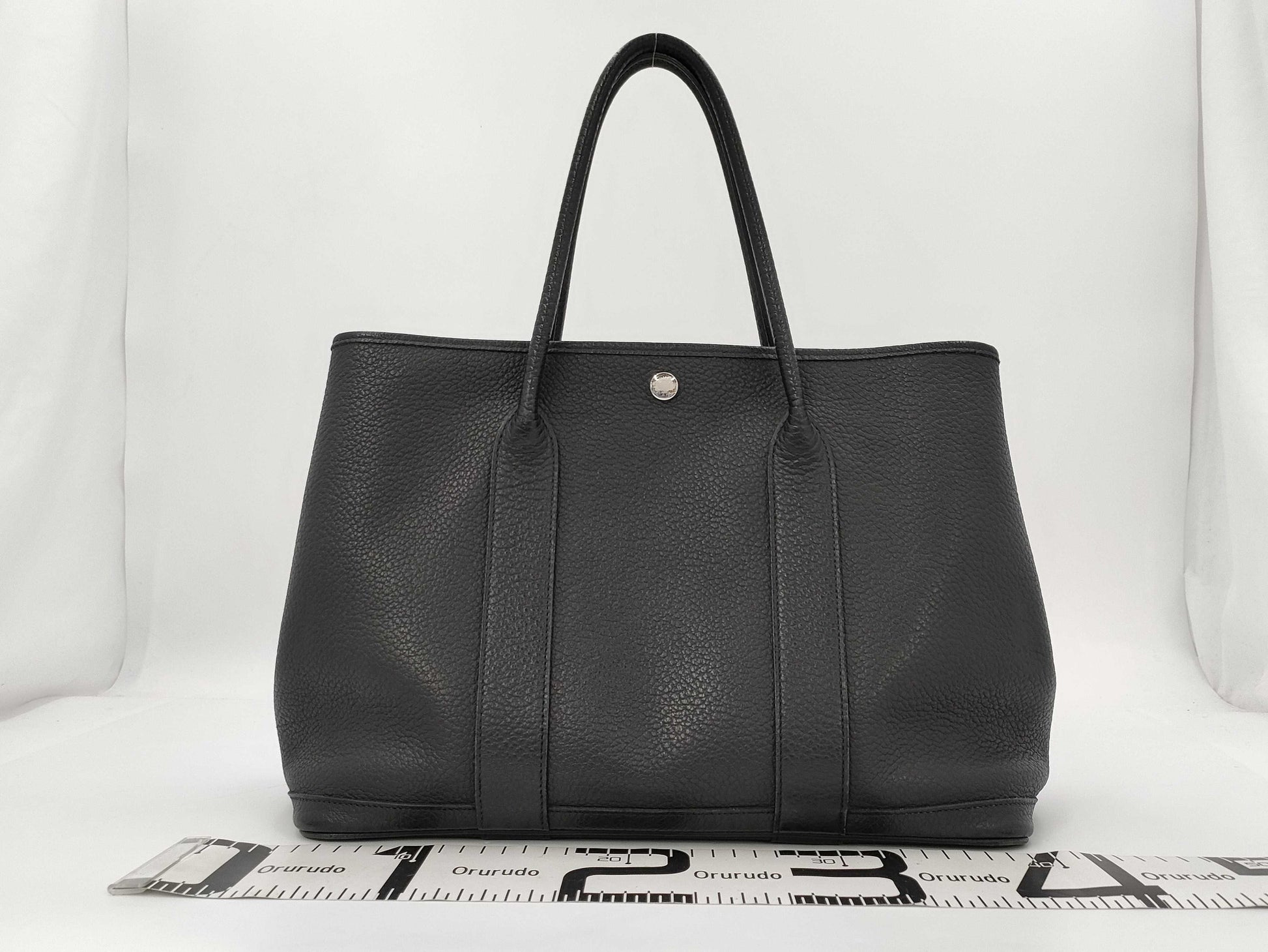 HERMES Garden Party 36 Tote Bag with R Stamp, Made in 2014