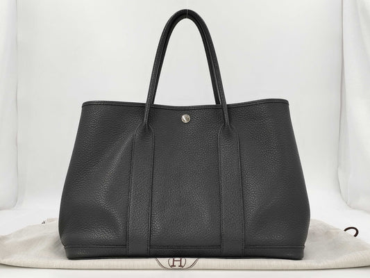 HERMES Garden Party 36 Tote Bag with R Stamp, Made in 2014