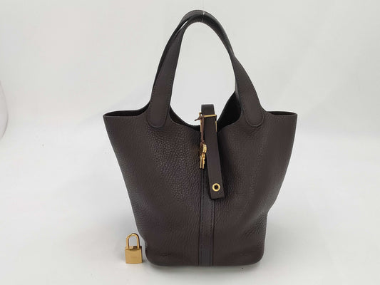 HERMES Picotin Lock PM Z Stamped Handbag
