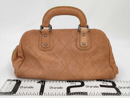 CHANEL Caviar Skin Handbag Handbag