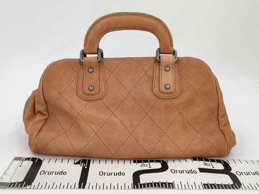 CHANEL Caviar Skin Handbag Handbag