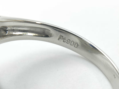 S3.00ct D1.00ct PT900 7.7g Ring 