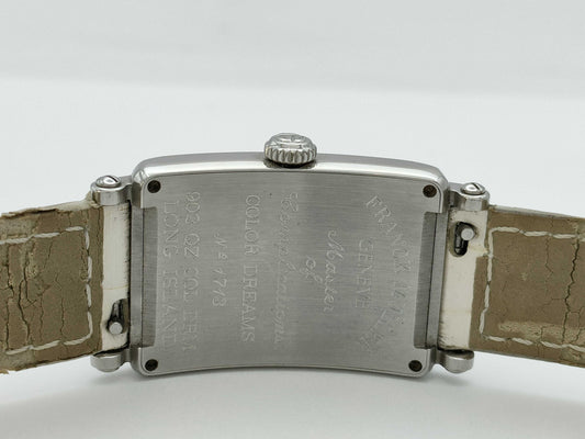 FRANCK MULLER Long Island Color Dreams 902QZCOLDRM 1713 Quartz Silver Dial Women's Watch