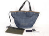 PRADA Kanapa Denim Tote Bag Navy 1BG244 Tote Bag