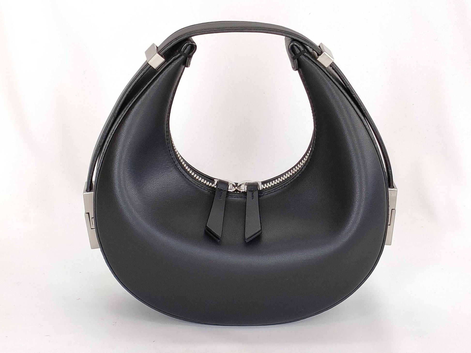 Osoi One Shoulder Bag Leather Black Handbag