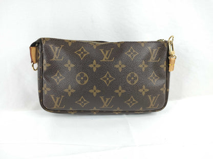 LOUIS VUITTON Monogram Vuitton Monogram Pochette Accessoir M51980 CA0052 Brown Handbag