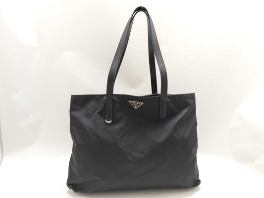 PRADA Nylon HK-Prada BR3283 Nylon Black Tote Bag Tote Bag