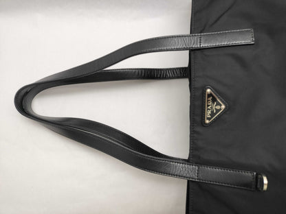 PRADA Nylon HK-Prada BR3283 Nylon Black Tote Bag Tote Bag