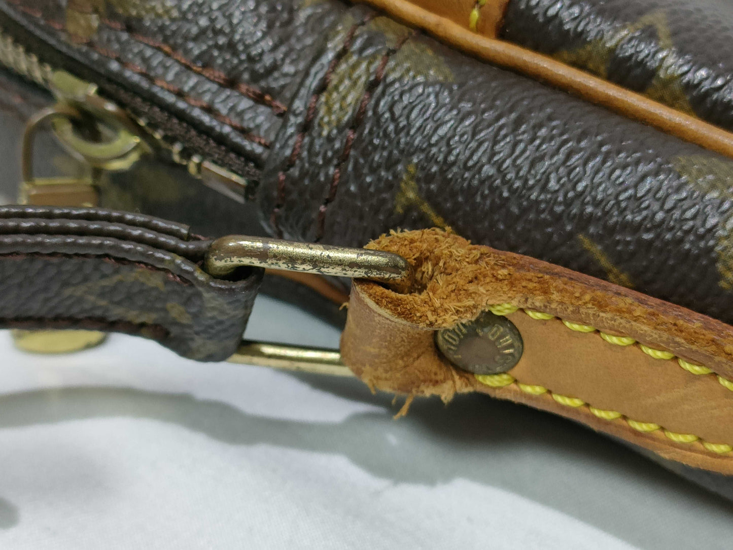 LOUIS VUITTON Monogram Vuitton Monogram Danube M45266 Brown Shoulder Bag